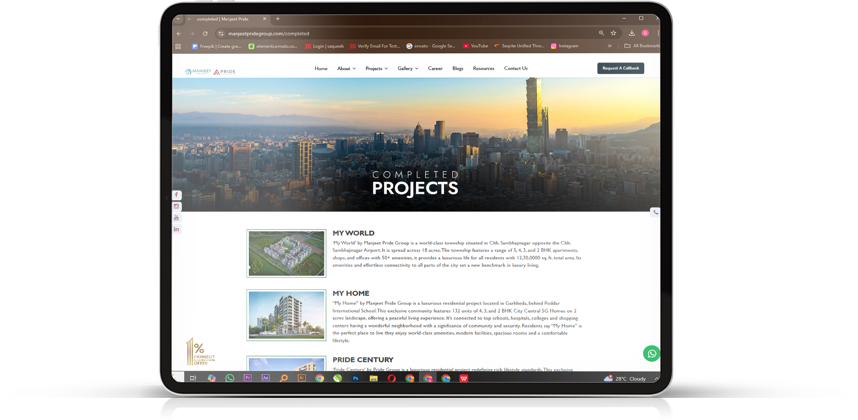 Corporate Website